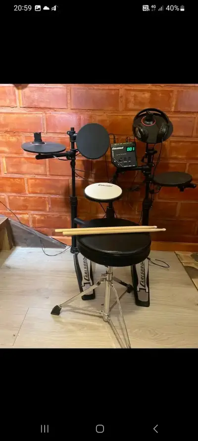 Batería electrónica completa - miniatura 1
