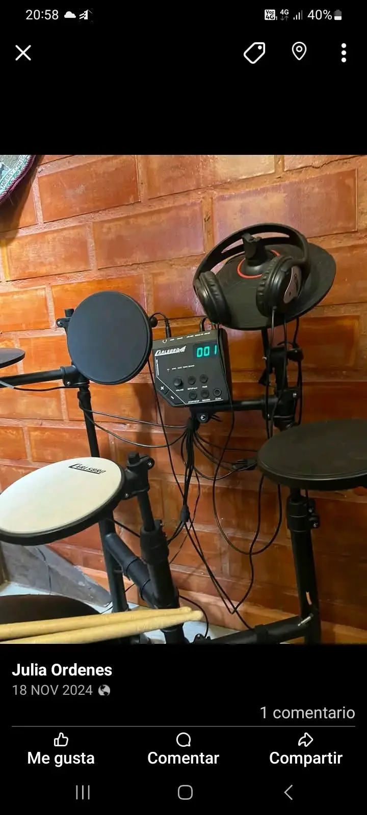 Batería electrónica completa - 3