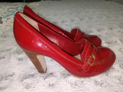 Zapatos rojos charol de tacón Gacel - miniatura 2