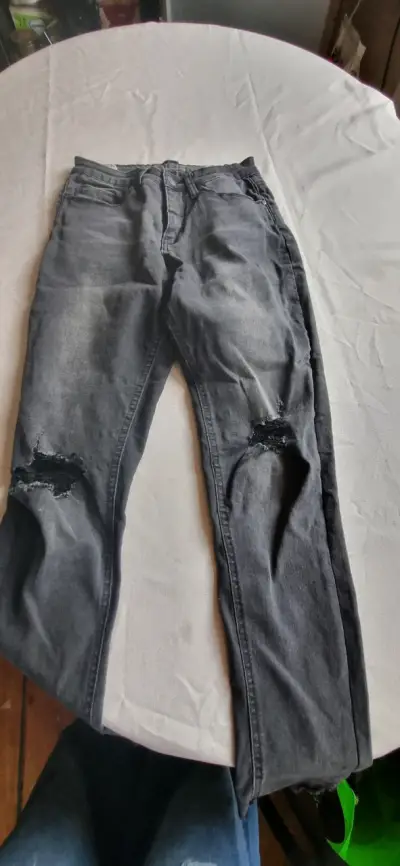 Falda pantalón, jeans, chaleca - miniatura 4