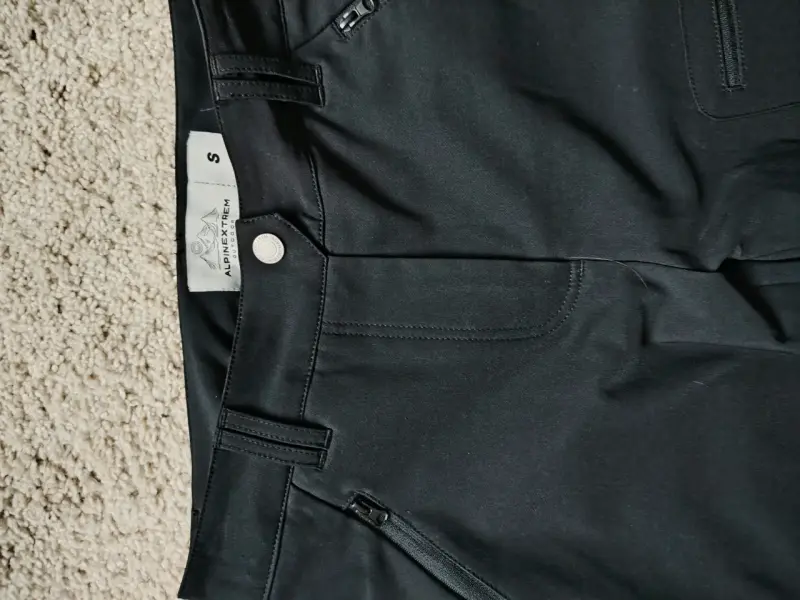 Pantalones outdoor negros - 2