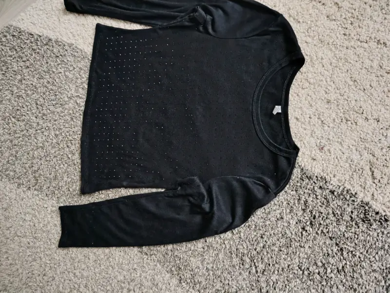 Polera rayada con botones - 2