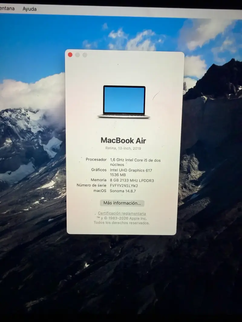 MacBook Air 13 pulgadas 2019 - 1