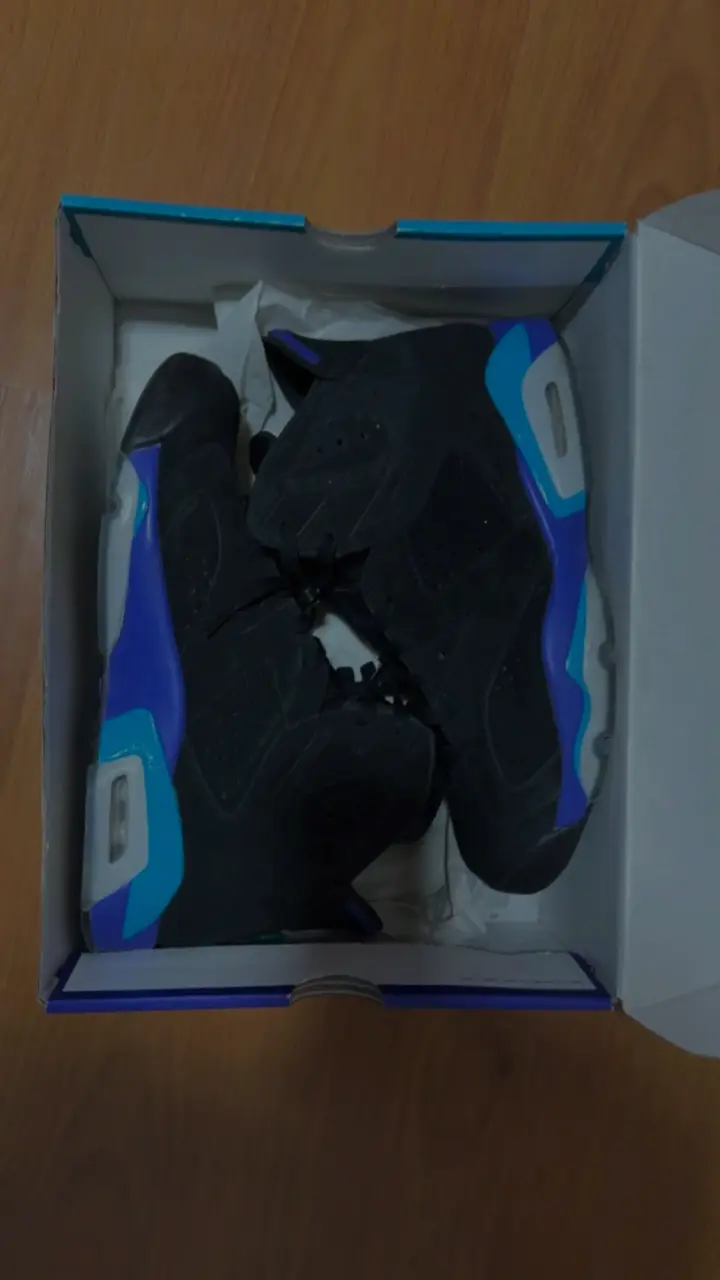 Jordan 6 aqua - 2