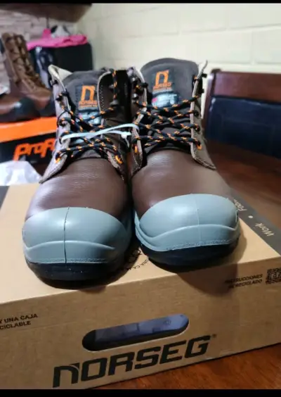 Botas de seguridad Norseg marrones - miniatura 1
