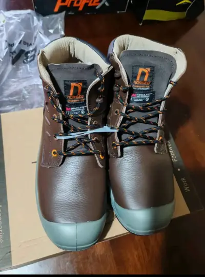 Botas de seguridad Norseg marrones - miniatura 2