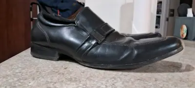 Zapatos de vestir negros Basement - miniatura 2
