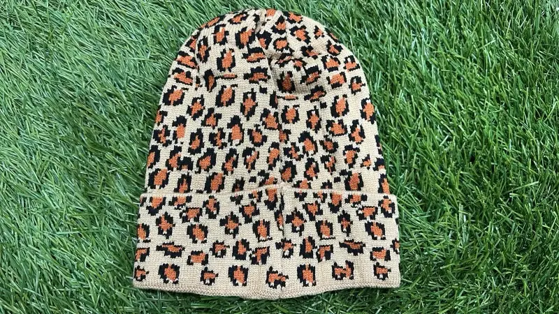 Gorro estampado leopardo