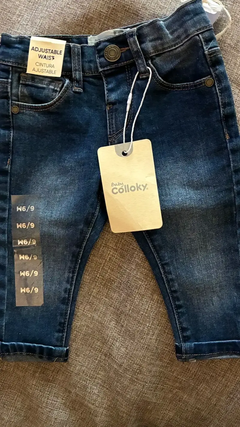 Jeans ajustables para bebé