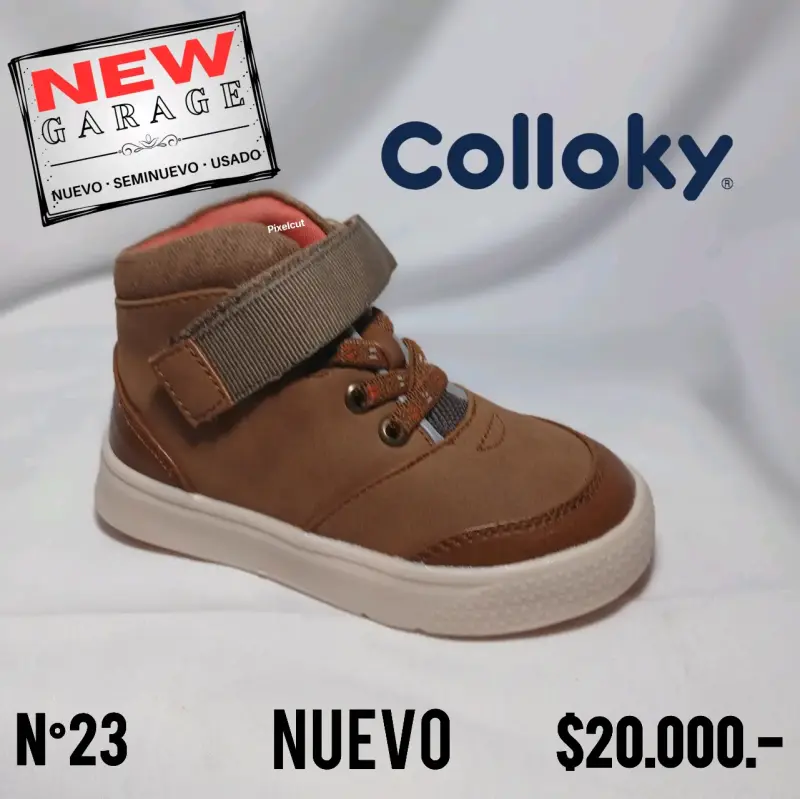 Zapatilla Colloky marrón nueva