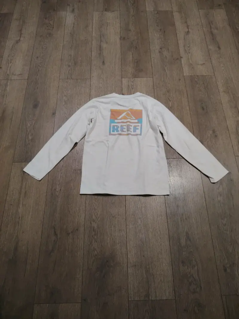 Polera manga larga blanca - 2