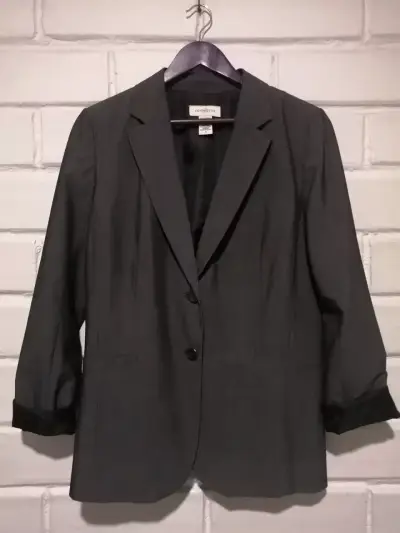 Blazer marengo elegante - miniatura 2