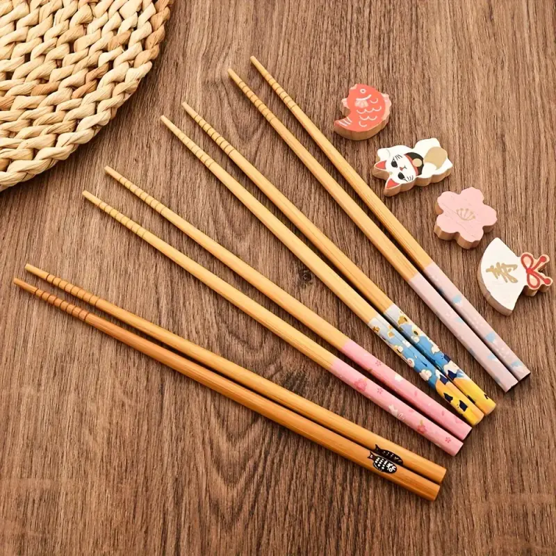 Set de palillos japoneses decorativos - 3