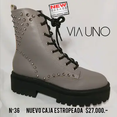 Botas Via Uno estampado serpiente - miniatura 4