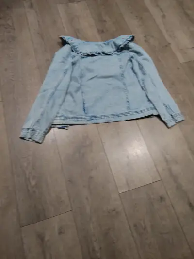 Chaqueta de mezclilla para niña - miniatura 2