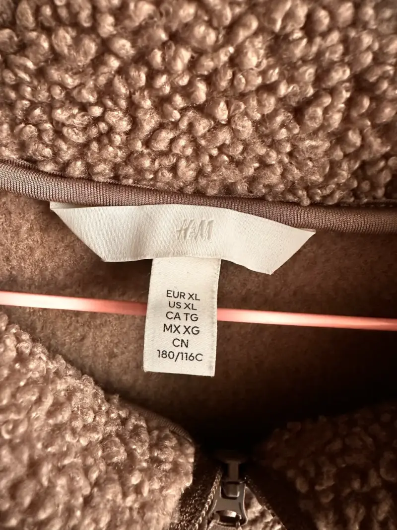 Chaqueta chiporro talla XL café - 3
