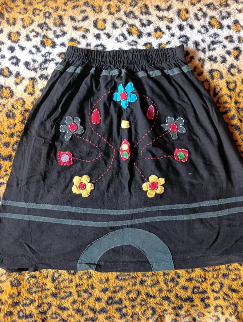 Falda de la India