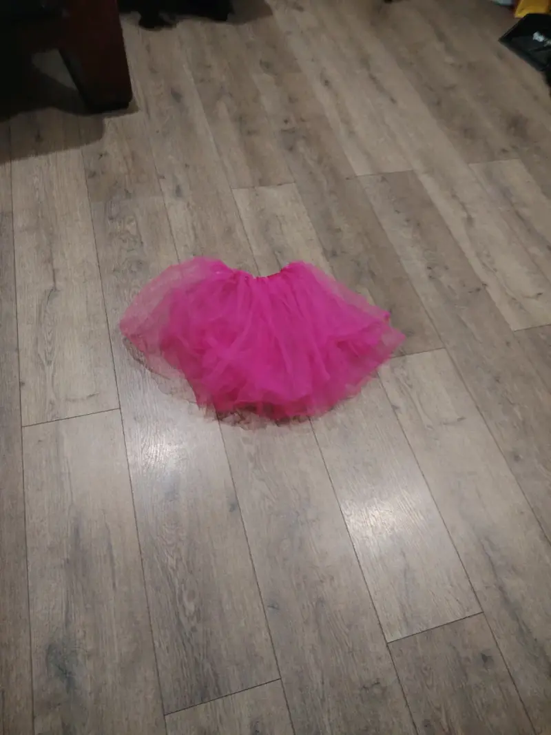 Falda tutú rosa para niña - 1