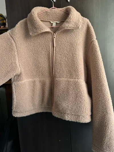 Chaqueta chiporro color rosa talla XL - miniatura 1
