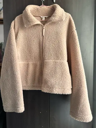 Chaqueta chiporro color rosa talla XL - miniatura 2