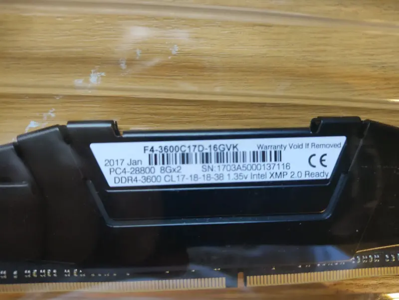 Memoria RAM G.Skill Ripjaws V 16GB - 2