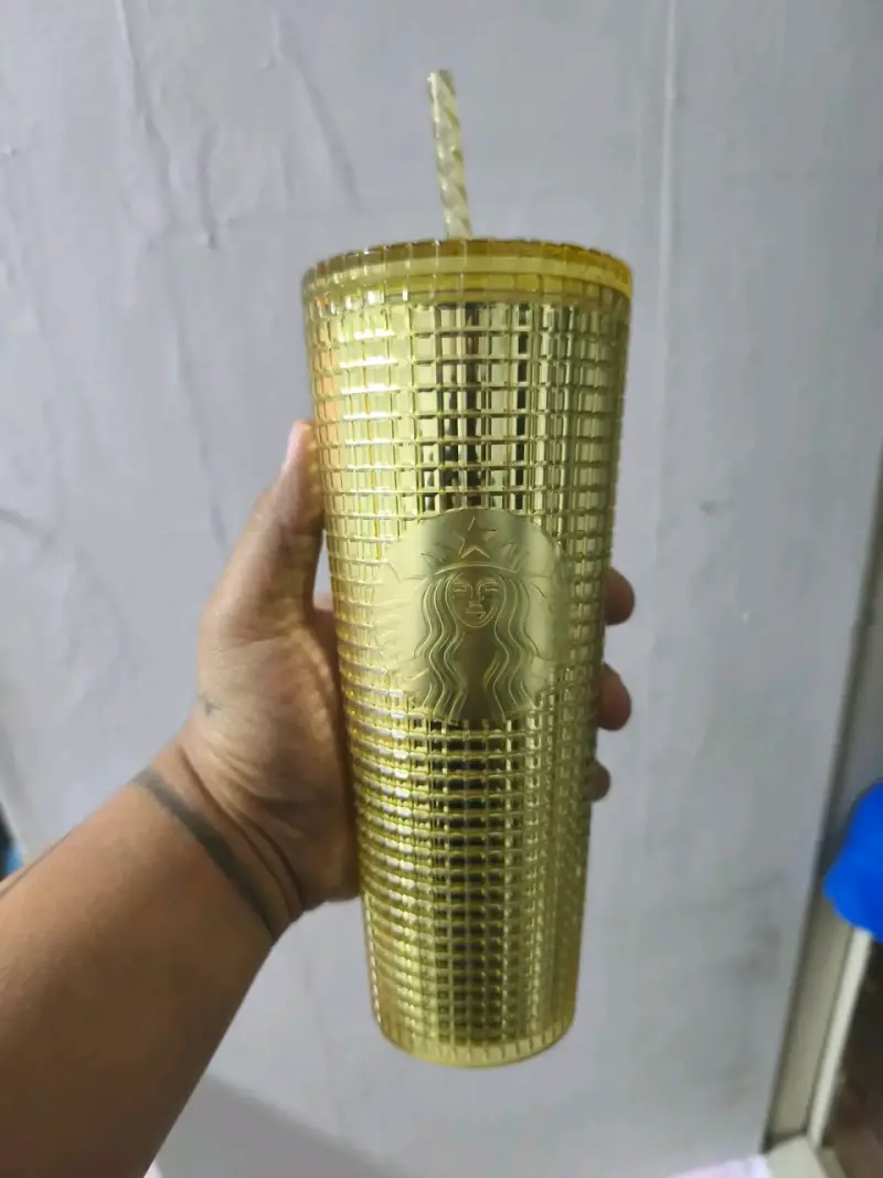 Vaso térmico dorado - 1