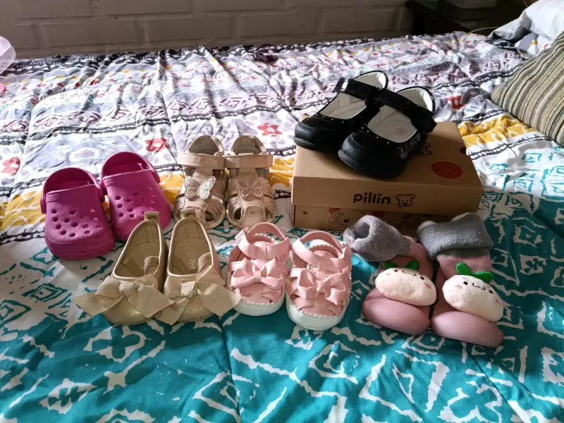Lote de zapatitos para bebé