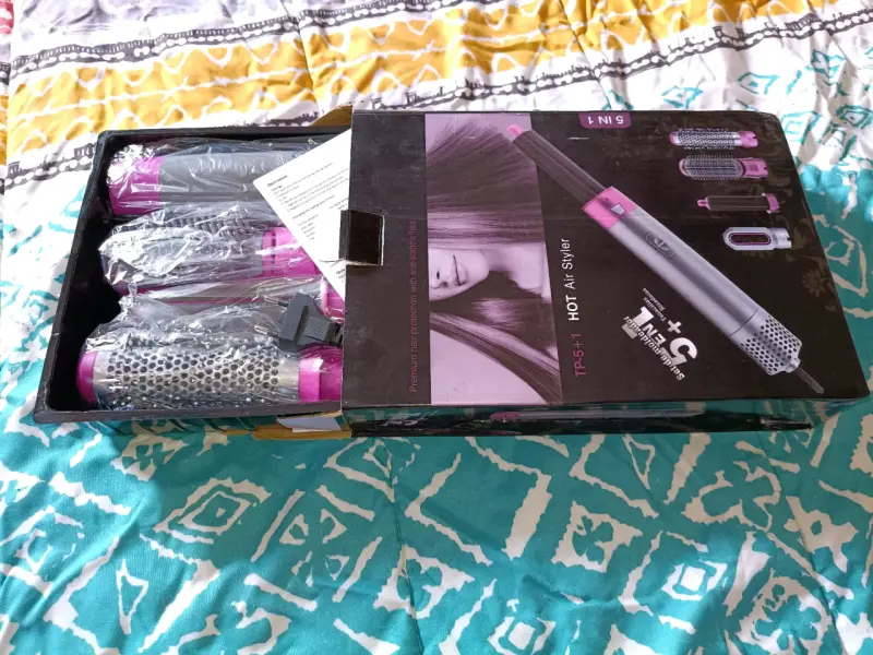 Cepillo secador de cabello 5 en 1