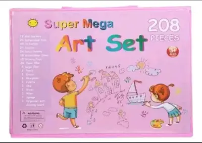 Set de arte Super Mega 208 piezas - miniatura 1