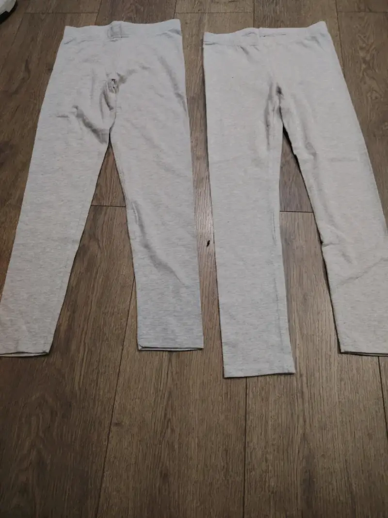 Pantalones leggings grises