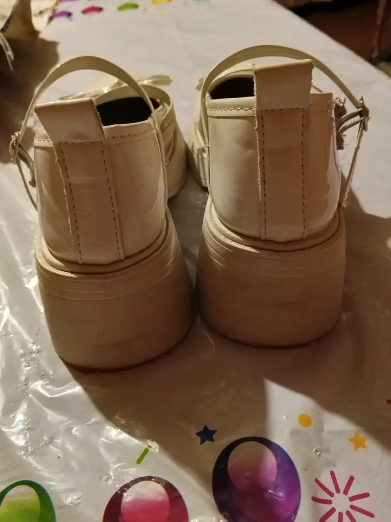 Zapatos de charol blancos - 3