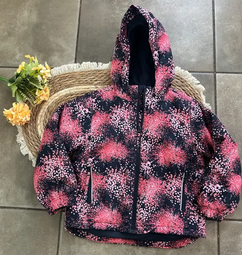 Chaqueta impermeable estampado floral - 4