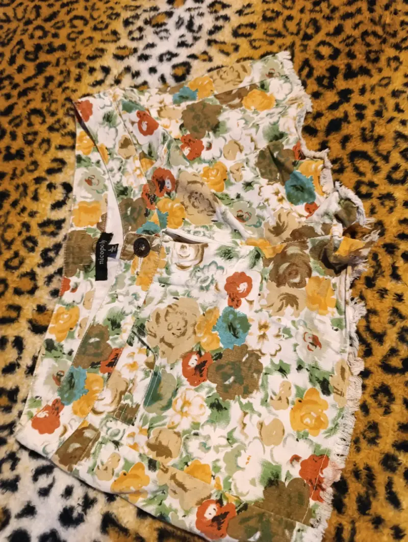 Shorts florales mujer - 1