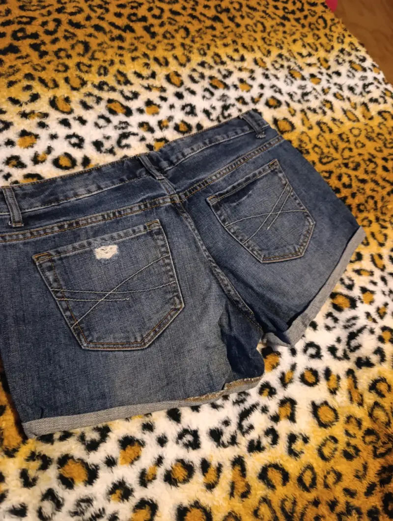 Shorts de mezclilla azul - 3
