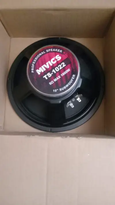 Subwoofer 10'' Mivics TS-1022 - miniatura 1
