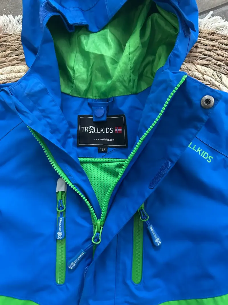 Chaqueta azul y verde 12 años - 2
