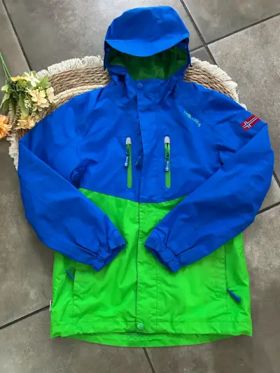 Chaqueta azul y verde 12 años - miniatura 3