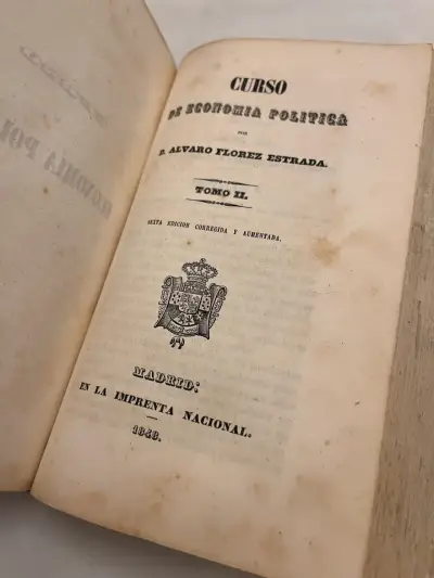 Curso de Economía Política 1848, Alvaro Florez E. - miniatura 5