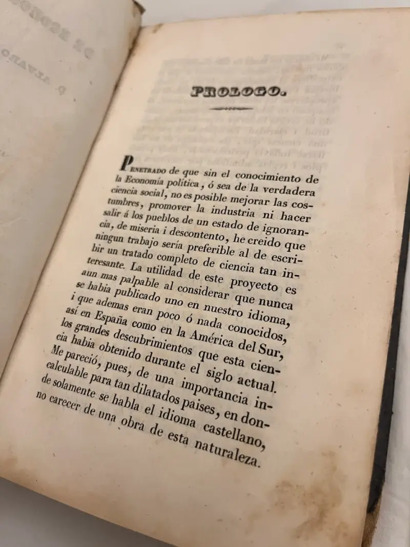 Curso de Economía Política 1848, Alvaro Florez E. - 6