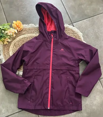 Chaqueta morada para niña 8/9 años - miniatura 2