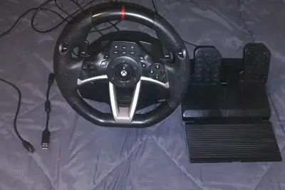 Volante de simulación Xbox con pedales - miniatura 2