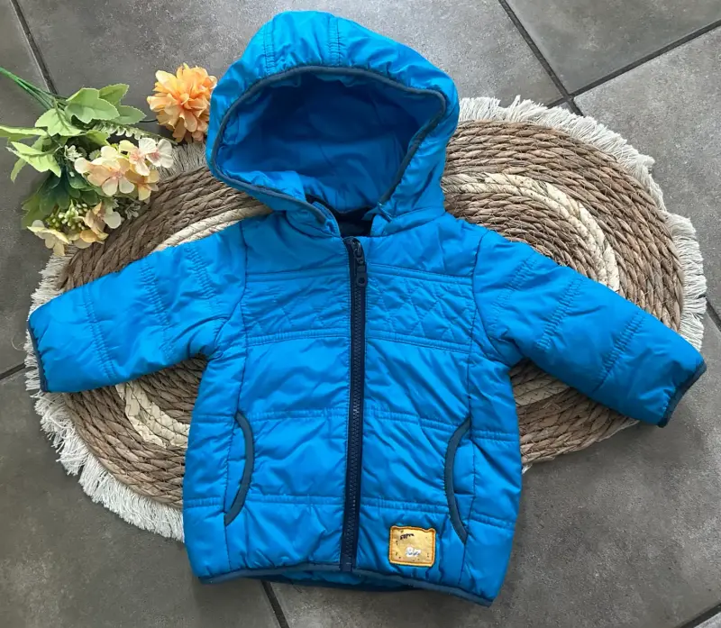 Chaqueta azul bebé 3 meses - 2