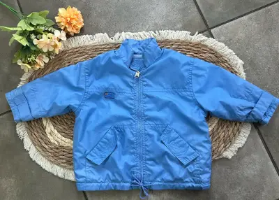 Chaqueta azul bebé 6 meses - miniatura 2