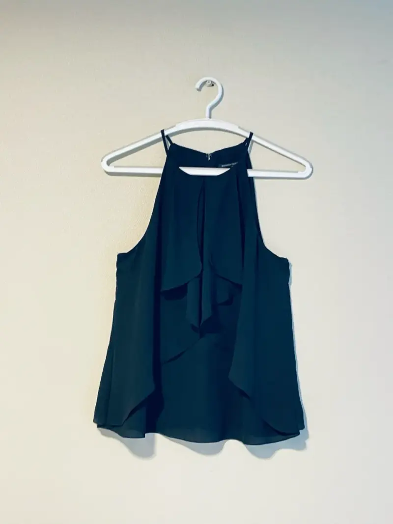 Blusa negra sin mangas BANANA REPUBLIC - 2