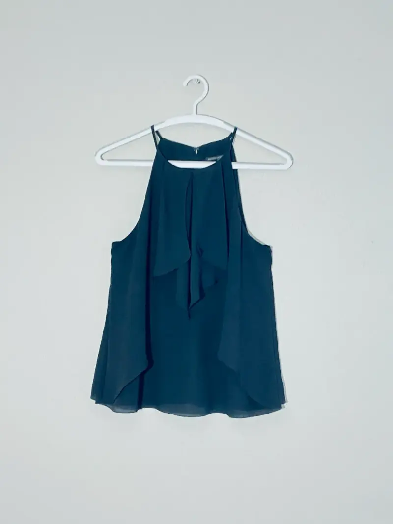 Blusa negra sin mangas BANANA REPUBLIC - 10