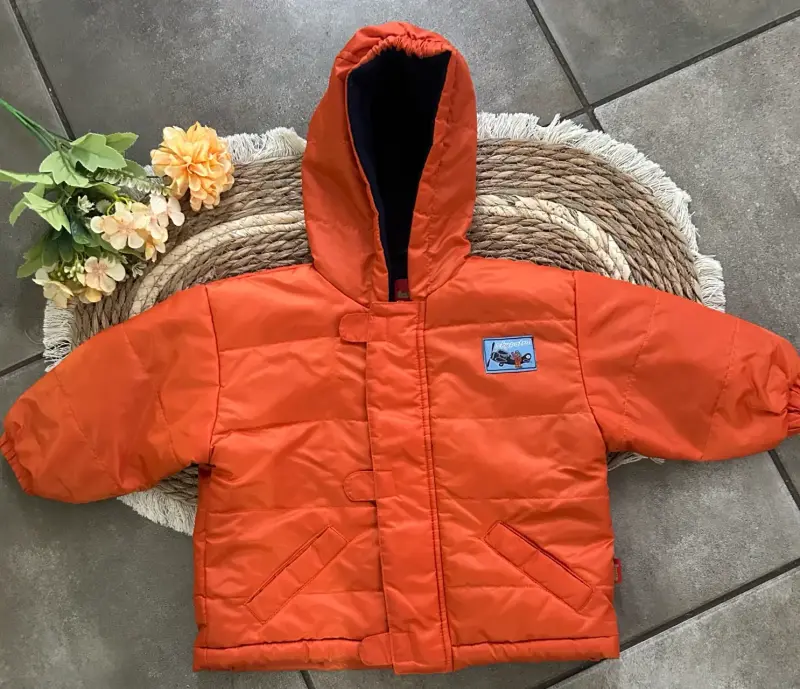 Chaqueta acolchada naranja 18 meses - 2