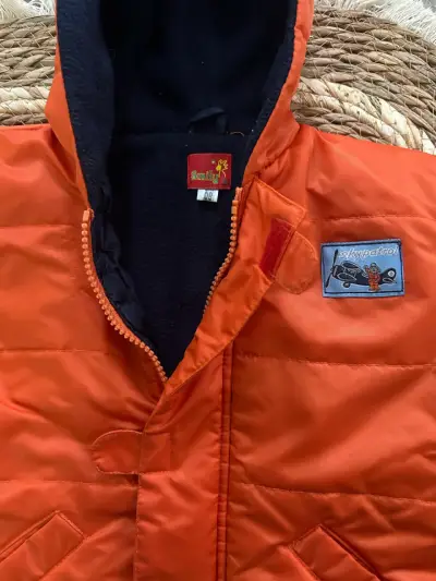 Chaqueta acolchada naranja 18 meses - miniatura 3