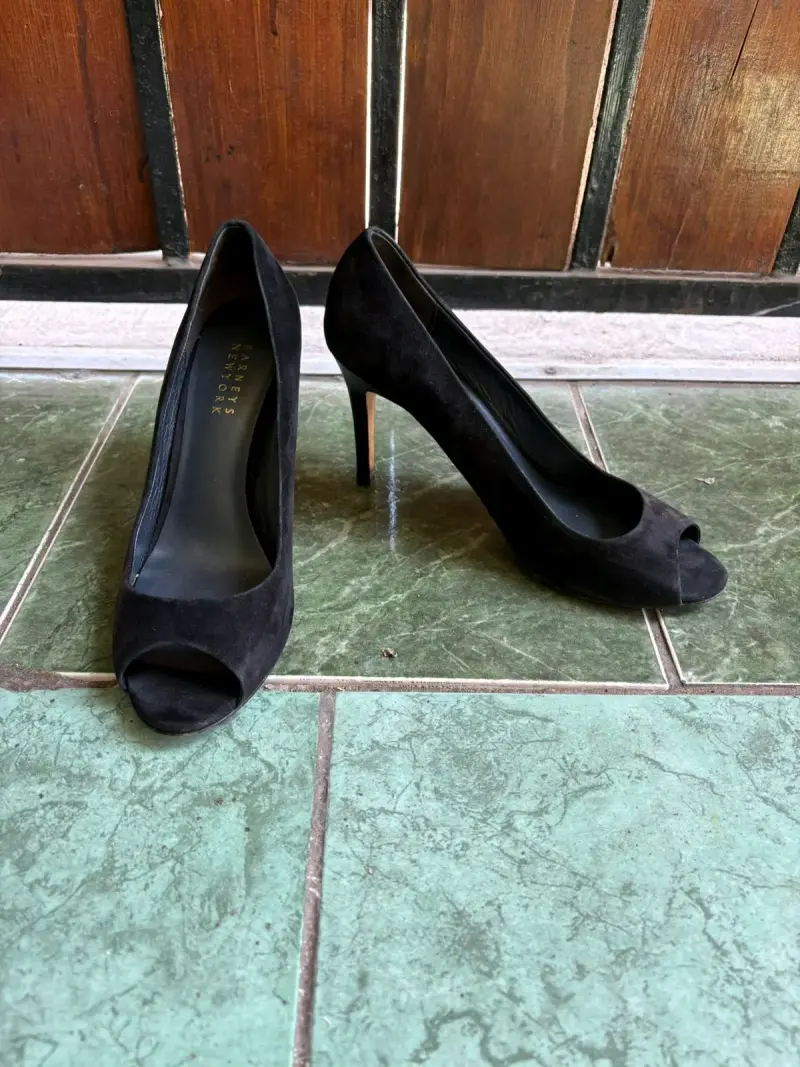 Zapatos de tacón negros