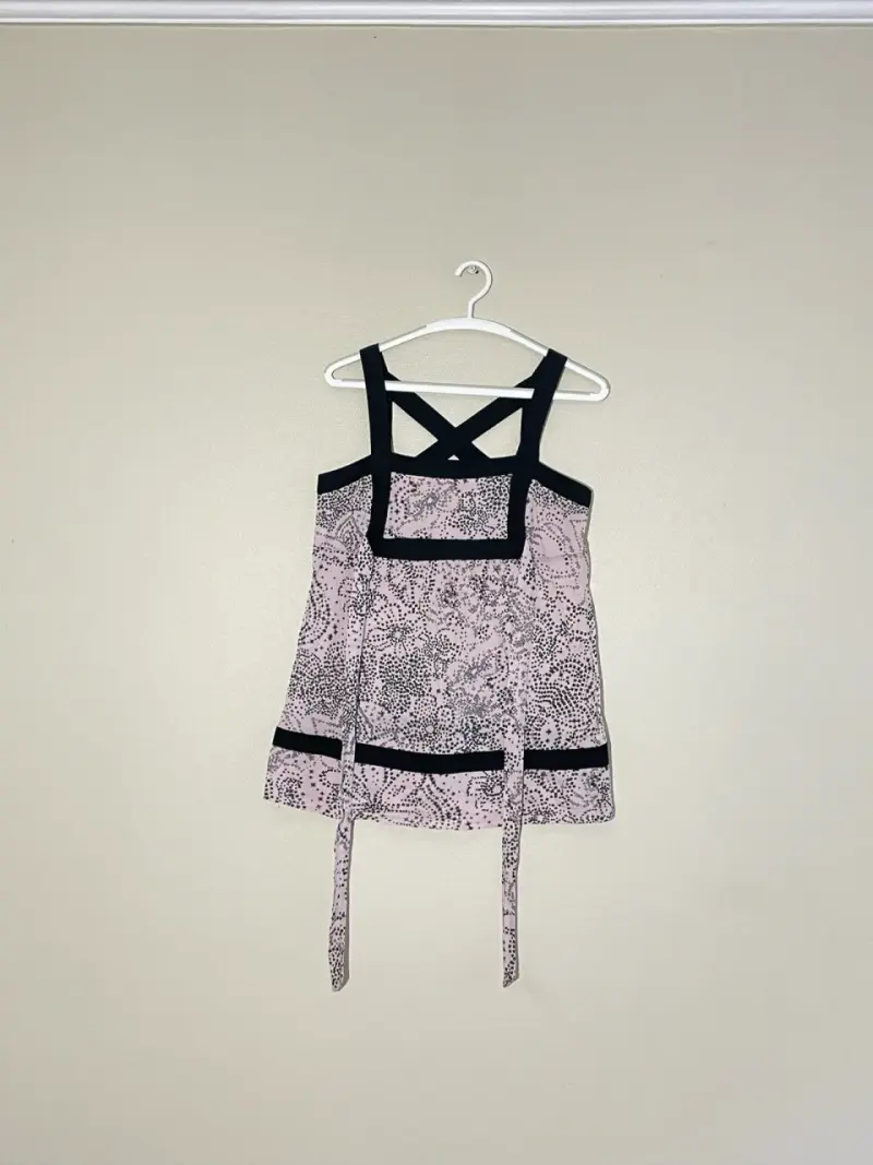 Blusa estampada con tirantes TOP SHOP - 1