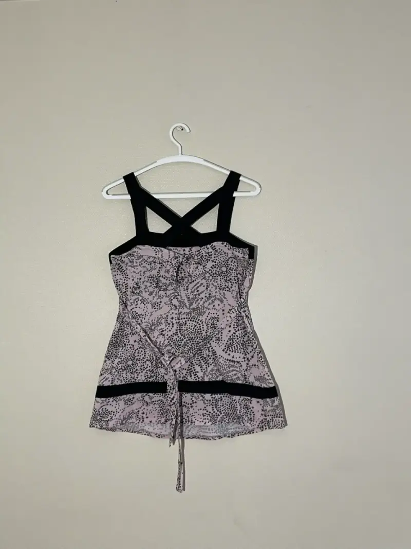 Blusa estampada con tirantes TOP SHOP - 2